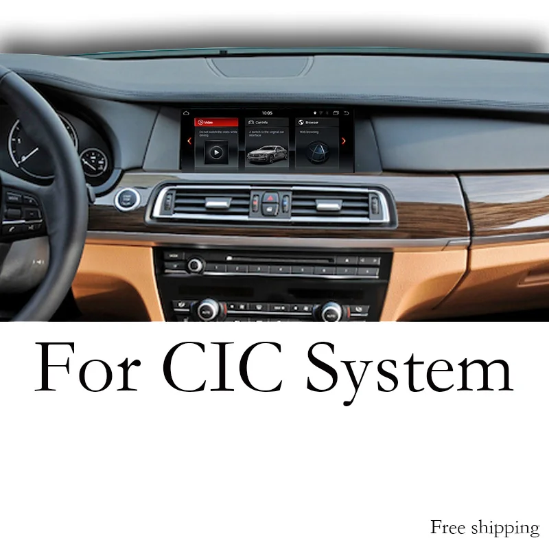 Liandlee Automobilių Multimedia, GPS Garso Radijas Stereo BMW 7 yra f01 F02 F03 F04 2008~CarPlay PSSS Už CIC Navigacijos Sistema 