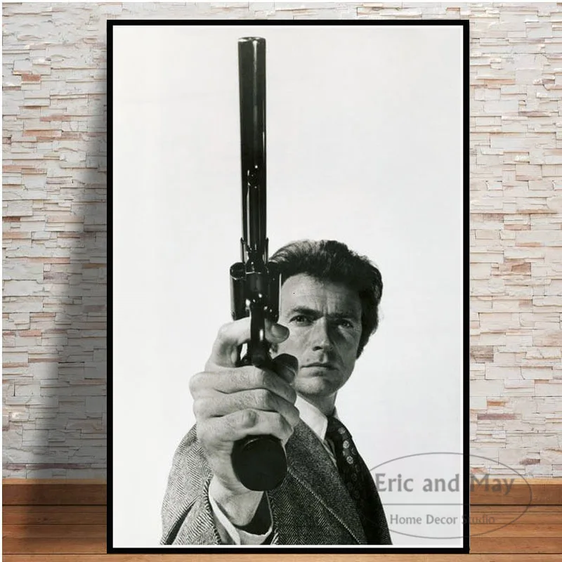 Clint Eastwood A Fistful Dolerių Filmą, Drobė, Tapyba, Plakatų Ir Grafikos Sienos Paveiksl Derliaus Plakatas Namų Dekoro