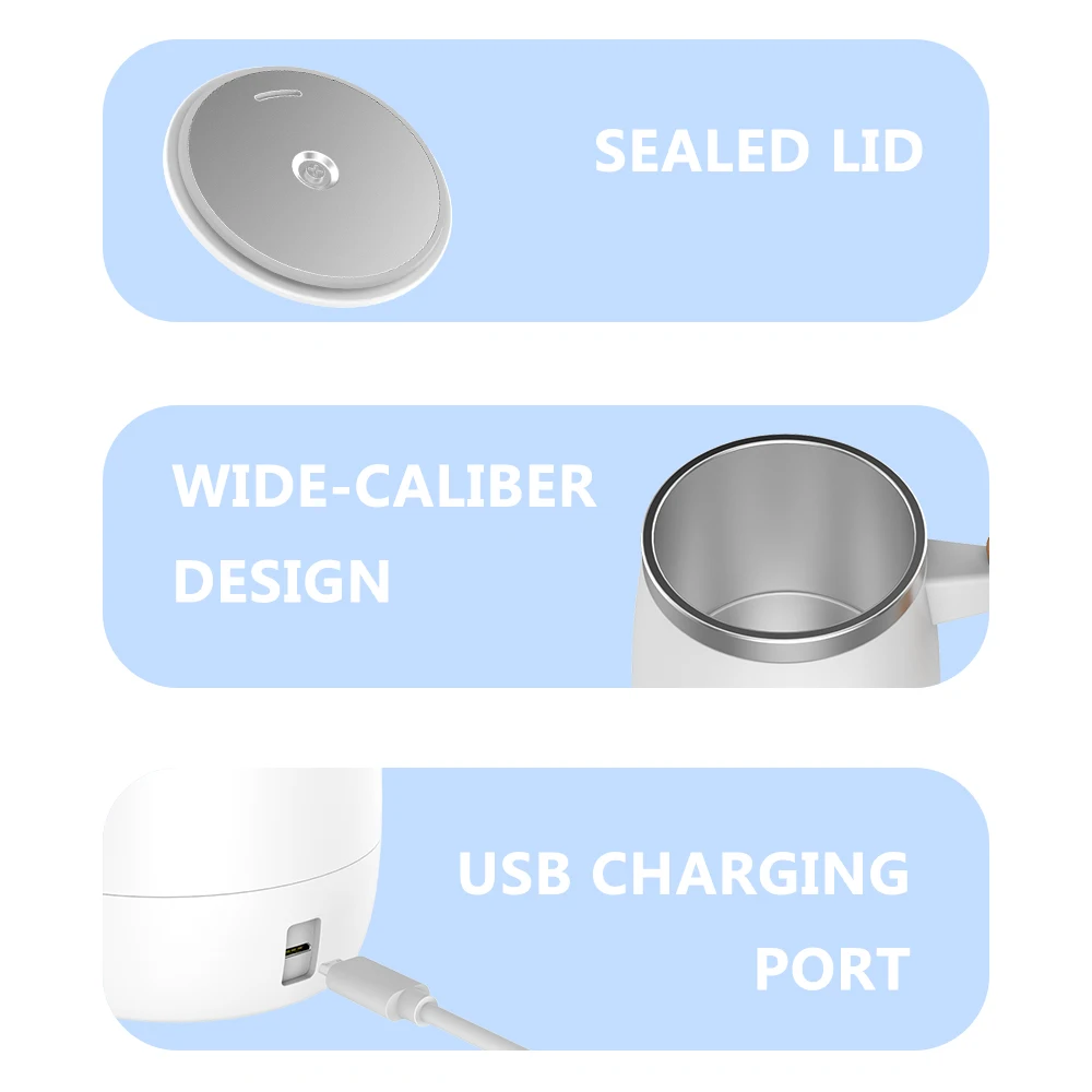 LEEWONG Nešiojamų Virdulys Kelionės Cool Touch USB Mini Vandens Butelį, Virtuvės, Biuro Arbatinukas Šilčiau Pieno ir iš Paukščio Lizdo