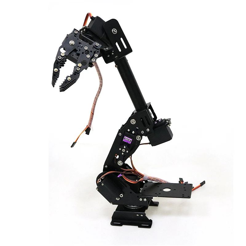 DoArm S8 8DoF Aliuminio Lydinio Metalo Robotas Arm/vertus Robotų Manipuliatorių ABB Rankos Modelis Letena už Arduino WiFi kit