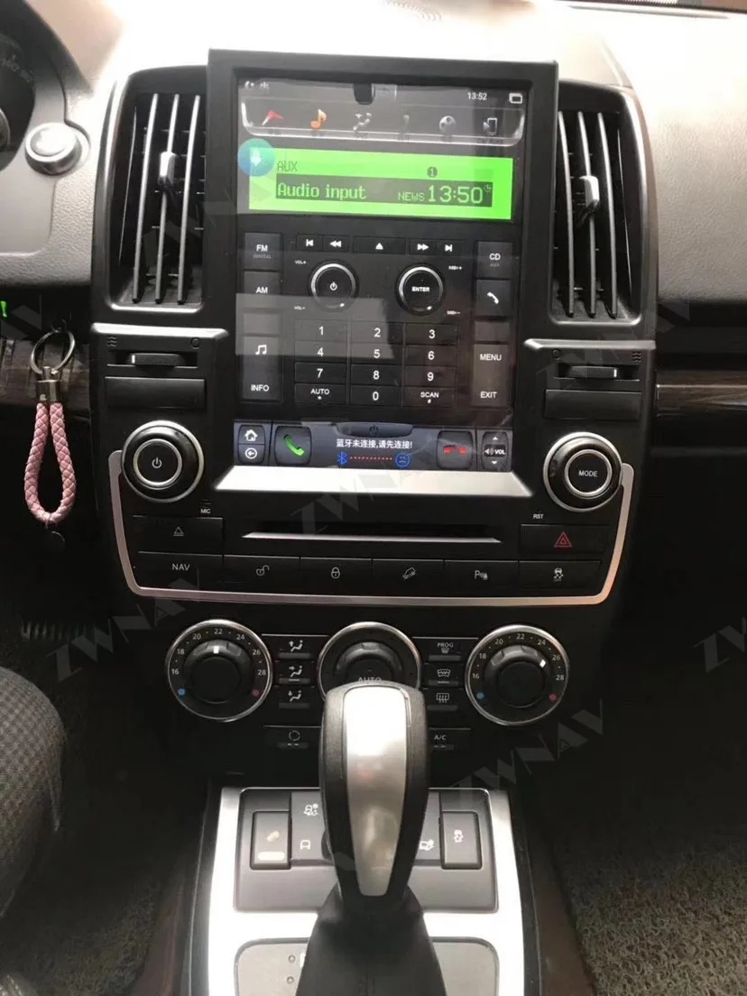 Tesla Stiliaus Didelis Ekranas Android 9.0 Automobilio Multimedijos Grotuvo Land Rover Freelander 2 2007-Garso Radijas stereo BT galvos vienetas