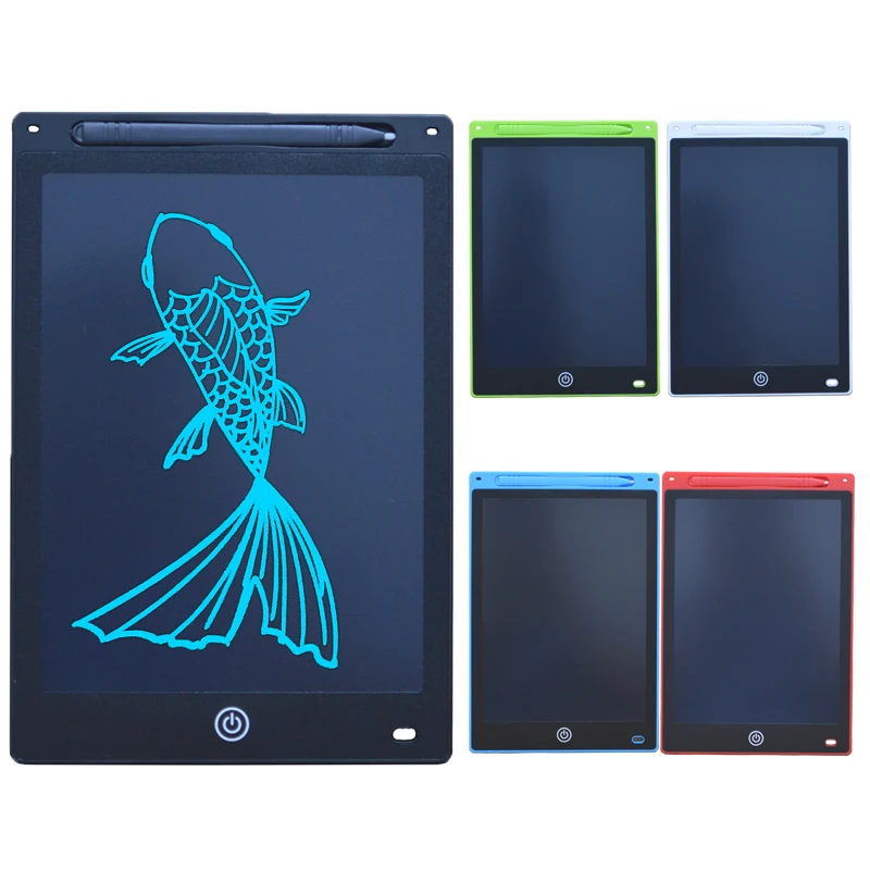 12 colių Nešiojamų Smart LCD Raštu Tabletė Elektroninę Užrašinę Piešimo Grafika Rašysenos Trinkelėmis Valdybos ultra-plonas Valdyba