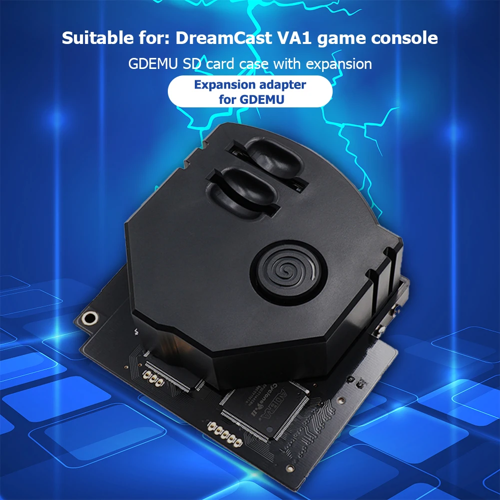 ALLOYSEED GDEMU Nuotolinio Secure Digital Card 3D Atspausdintas Mount Kit for DreamCast VA1 Konsolės Optinis įrenginys Modeliavimas Valdyba