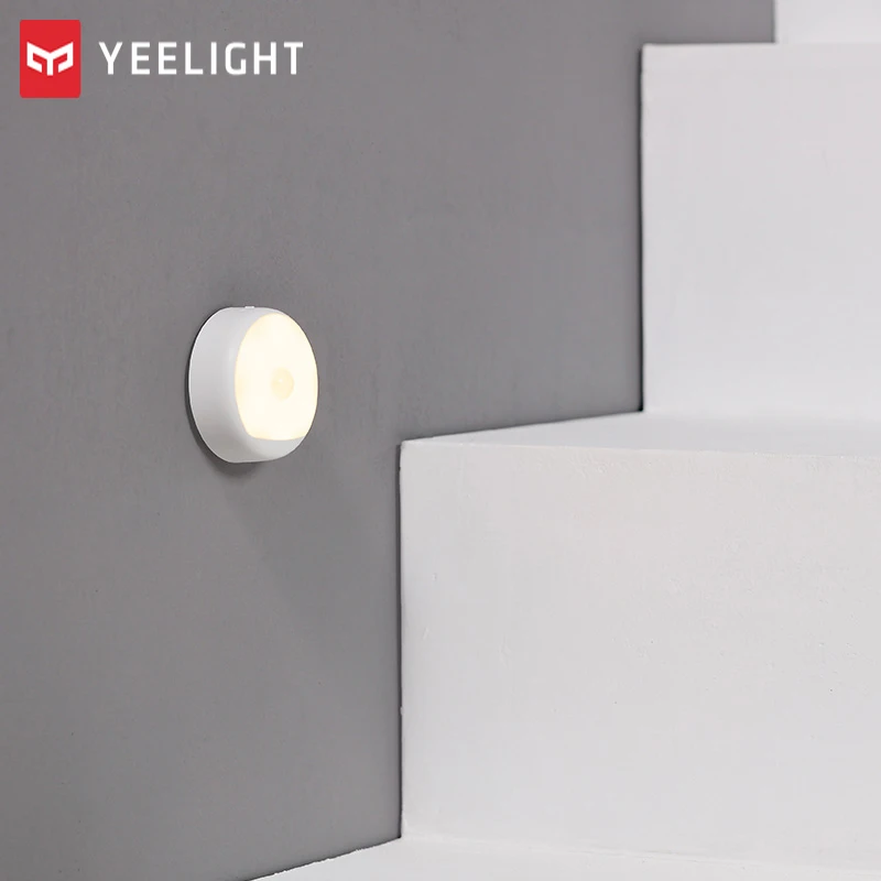 Atnaujinti Versiją Yeelight Įkraunamas LED Nakties Šviesos Spindulių Nuotolinio Valdymo Žmogaus Kūno Judesio Jutiklis Šviesos Koridoriaus Naktį Lempa