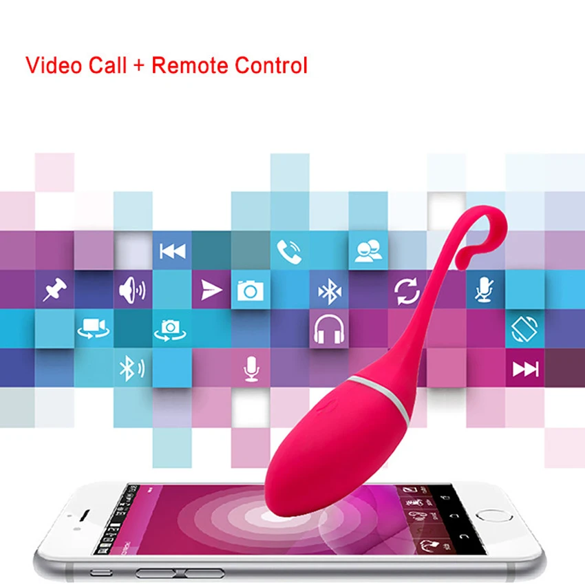 Moterų Pažangaus Belaidžio ryšio APP Realov Mobiliojo Telefono Šuolis Kiaušinių Vibratorius, Sekso Žaislai Moterims Klitoris Erotinis Sekso Produktai Suaugusiems