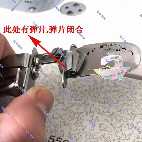 Pramoninės Siuvimo Mašinos Dalys Drabužiai Užspaudimo Presser Nuosėdos Siuvimo Mašina Pėdelės Storos Medžiagos Fiksavimo Pagaminta Kinijoje