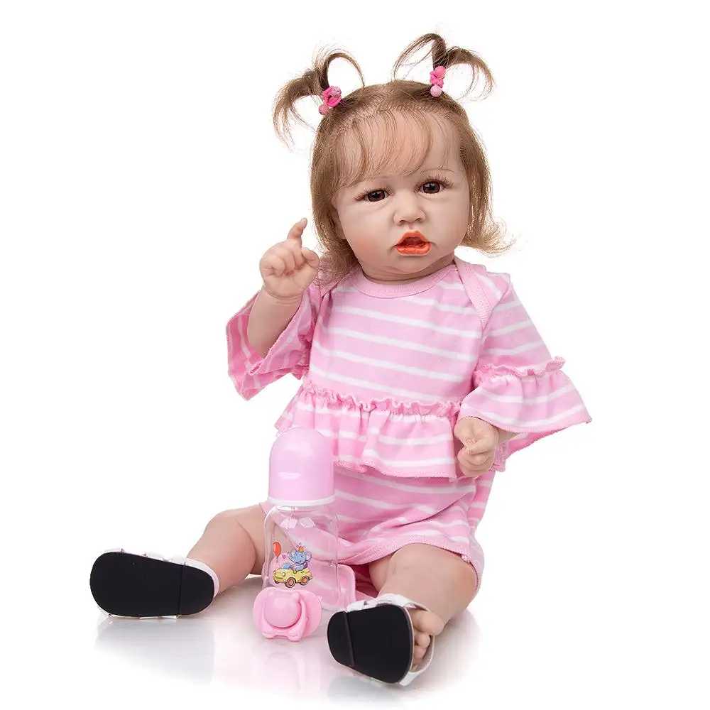 2020 Mados Atgimsta Boneca Kūdikių Lėlės, Žaislai Pilna Silikono kūno Realus Naujagimių ankstyvos vaikystės Lėlės, Žaislai Vaikams Partneris Gimtadienio Dovana
