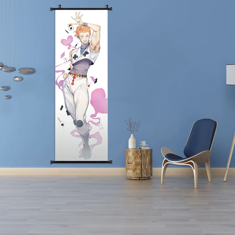 Anime HUNTER x HUNTER Hisoka Sienos Plakatas Kabo Pažymėkite Meno Tapybos Miegamasis Tyrimas Namų Sienų Apdailai 30x90cm