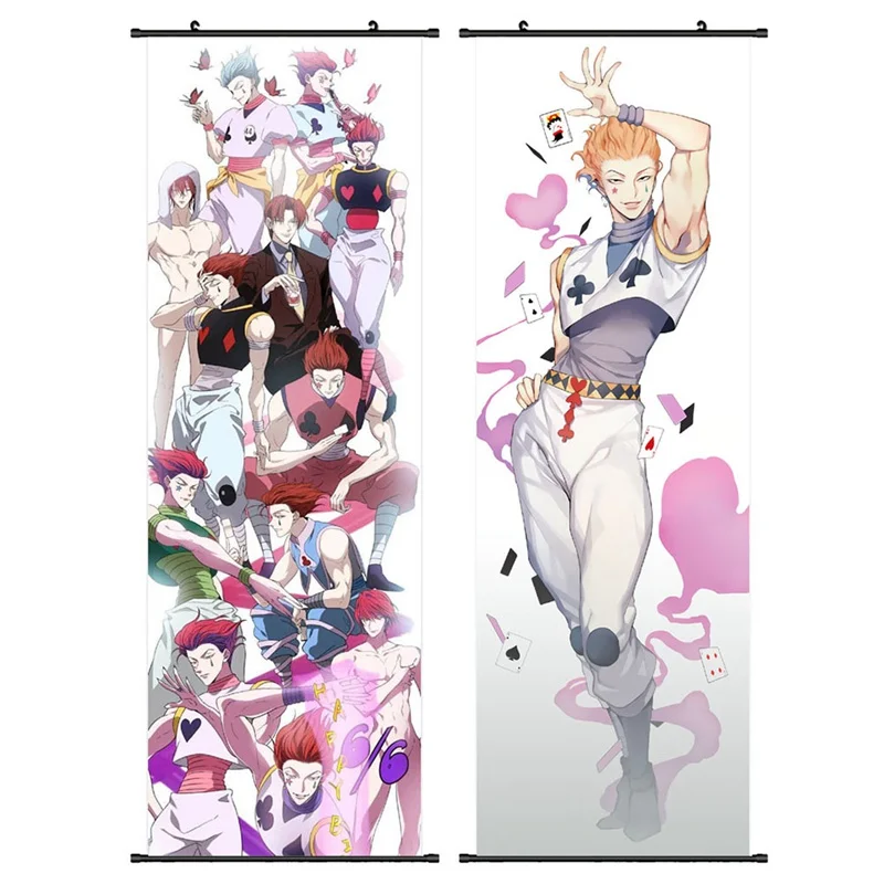 Anime HUNTER x HUNTER Hisoka Sienos Plakatas Kabo Pažymėkite Meno Tapybos Miegamasis Tyrimas Namų Sienų Apdailai 30x90cm