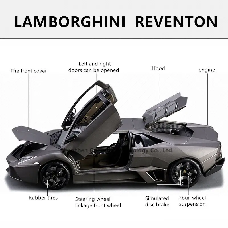 Bburago 1:18 Lamborghini Eventador Lydinio Retro Automobilio Modelį Klasikinių Automobilių Modelio Automobilių Apdailos dovanų Kolekcija