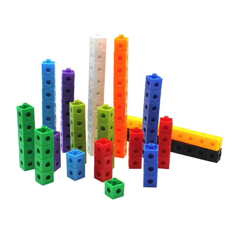 Kūdikių Matematikos Nuorodą Skaičiavimo Kubeliai Snap Blokai Mokymo Manipuliavimo Vaikai Ankstyvojo Ugdymo Žaislas Mokymo Priemonių Kūrimo Blokai Žaislai