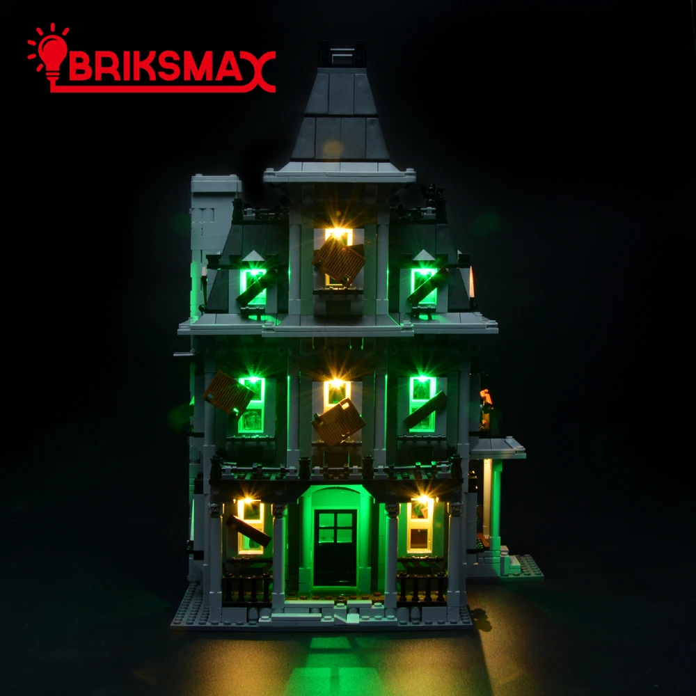 BriksMax Led Lemputės Komplektą Už 10228 Monstras Kovotojas Haunted House