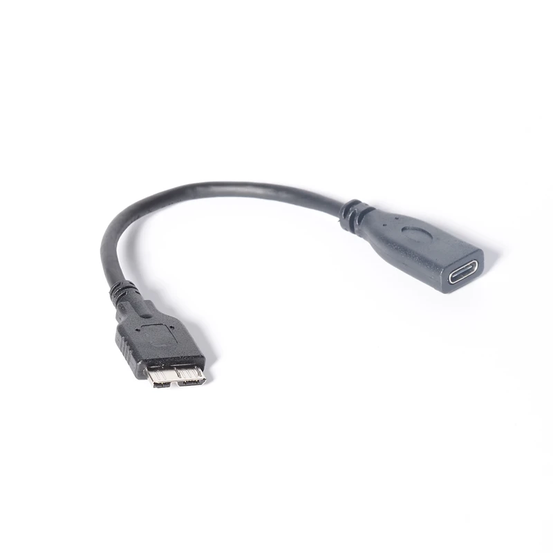 Micro USB 3.0 Male USB-C USB 3.1 C Tipo Moterų Pratęsimo Duomenų Kabelį, skirtą Planšetinį kompiuterį 