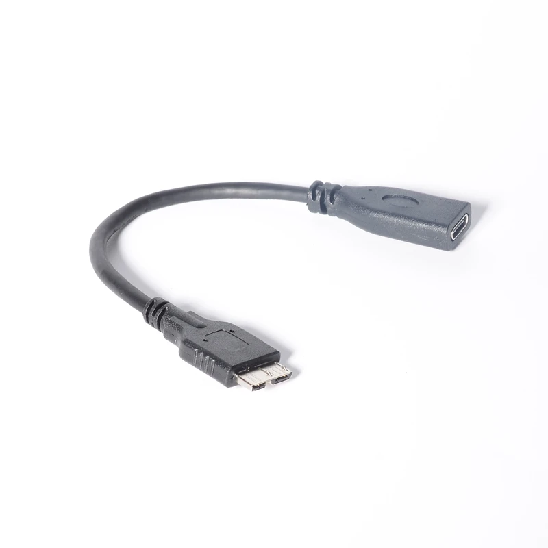 Micro USB 3.0 Male USB-C USB 3.1 C Tipo Moterų Pratęsimo Duomenų Kabelį, skirtą Planšetinį kompiuterį 