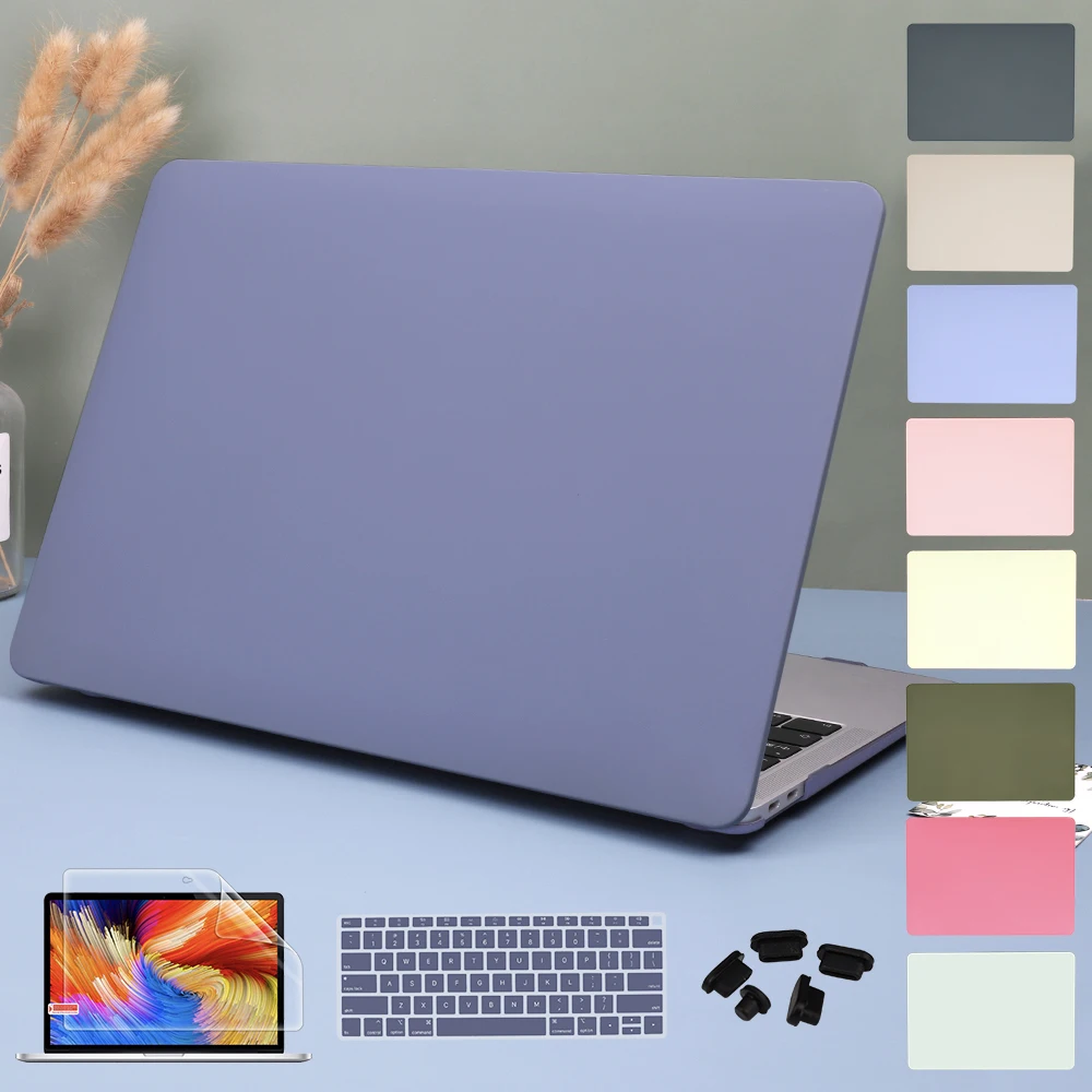 Švelnaus Kremo Plastiko kietas lukštas, Atveju, MacBook Air 13 colių 