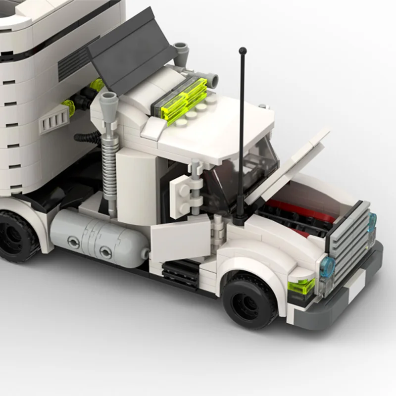 LT3 Transporto Didelis Įlaidai Sunkvežimių Blokai Miesto Mašina Automobilio Plytų Surinkti Automobilio Modelį 