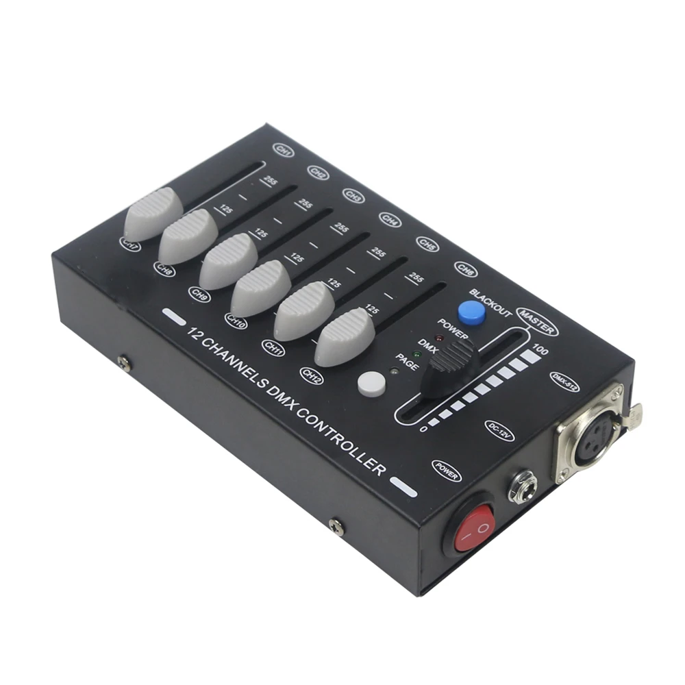 2020 Naujas Mini 12ch DJ Controller DJ Įranga DMX512 Konsolės Namų Pramogų Scenos Apšvietimas Judančios Galvos, Led Valdiklis