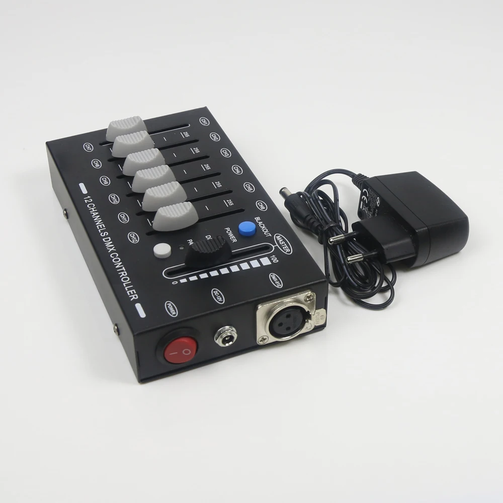 2020 Naujas Mini 12ch DJ Controller DJ Įranga DMX512 Konsolės Namų Pramogų Scenos Apšvietimas Judančios Galvos, Led Valdiklis