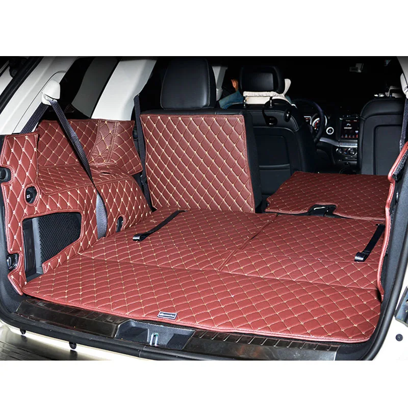 Automobilio vėjo Custom automobilio bagažo skyriaus kilimėlis fiat freemont 7 sėdimos vietos 2016 Dodge Kelionės Linijinių Krovinių Interjero Aksesuarų, Kilimų, automobilio stiliaus
