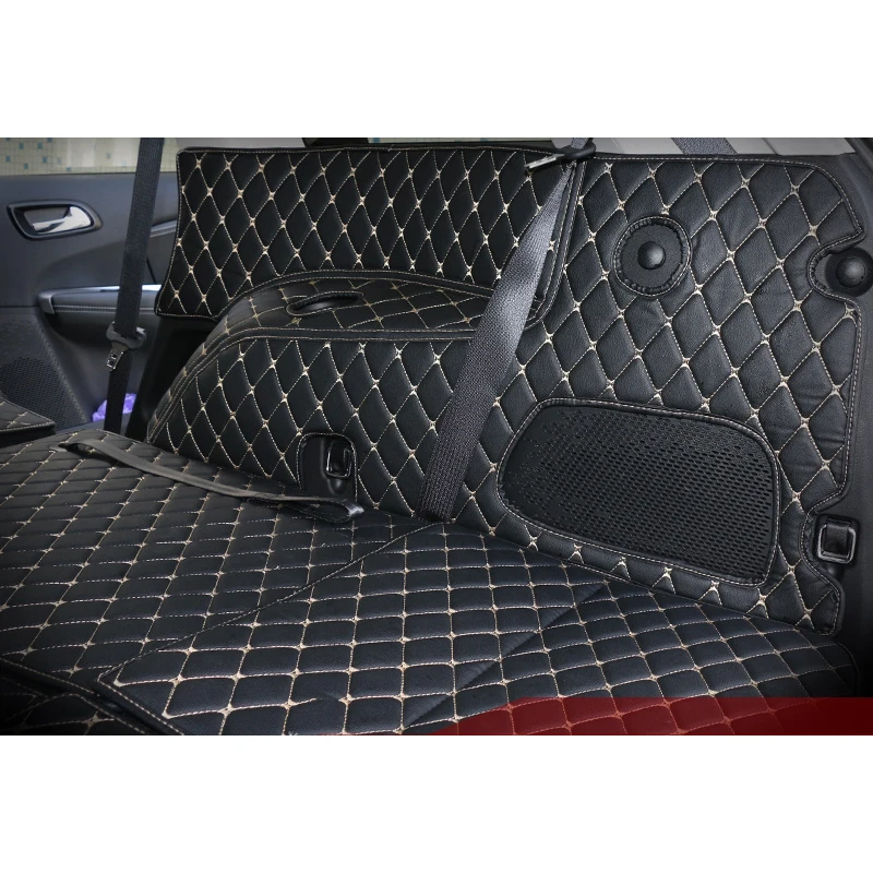Automobilio vėjo Custom automobilio bagažo skyriaus kilimėlis fiat freemont 7 sėdimos vietos 2016 Dodge Kelionės Linijinių Krovinių Interjero Aksesuarų, Kilimų, automobilio stiliaus