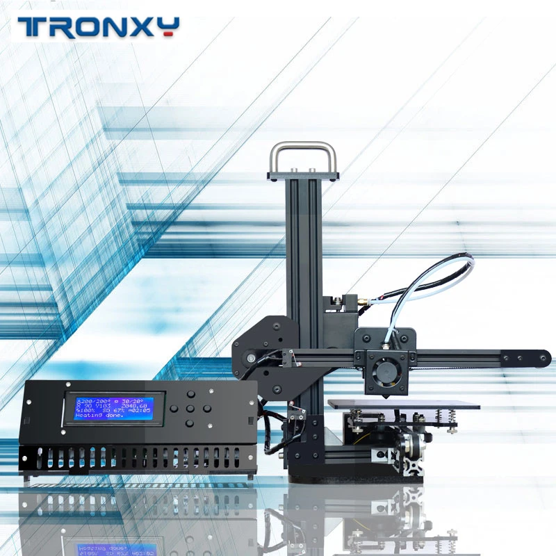 Tronxy 3D Spausdintuvas X1 Skriemulys, Linijinis Vadovas Parama SD Kortelės Spausdinimo LCD Ekranas Aukšto Tikslumo Mini Greitai ir Lengvai Įdiegti