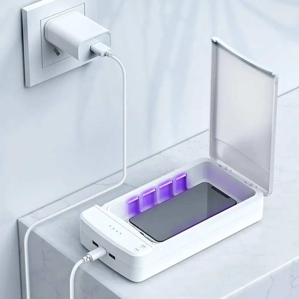 5W UV Kaukė Sterilizer Dėžutė Kovos Bakterijų Ultravioletinių Spindulių Dezinfekavimo Papuošalai Žiūrėti Telefonas Aromaterapija