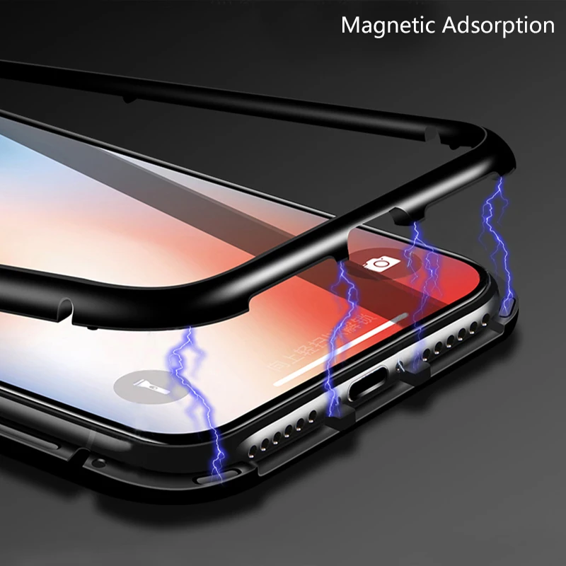 BUYFUN Magnetinio Flip Case For Huawei Y9 2019 9Y Telefono dėklas Atgal Padengti Grūdinto Stiklo Screen Protector Apsauginės Funda Coque Už