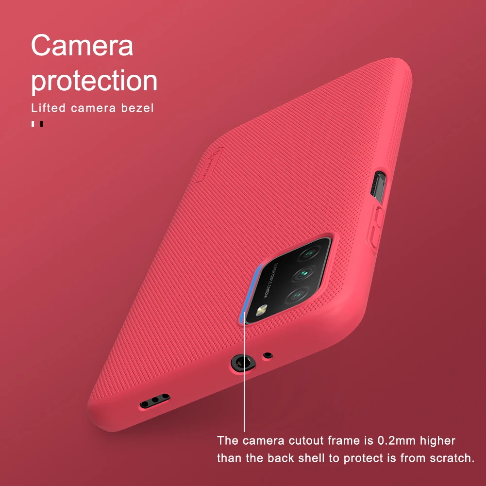 NILLKIN POCO M3 Padengti Super Matinio Shield Kieto Plastiko Galinį Dangtelį Atveju Xiaomi POCO M3