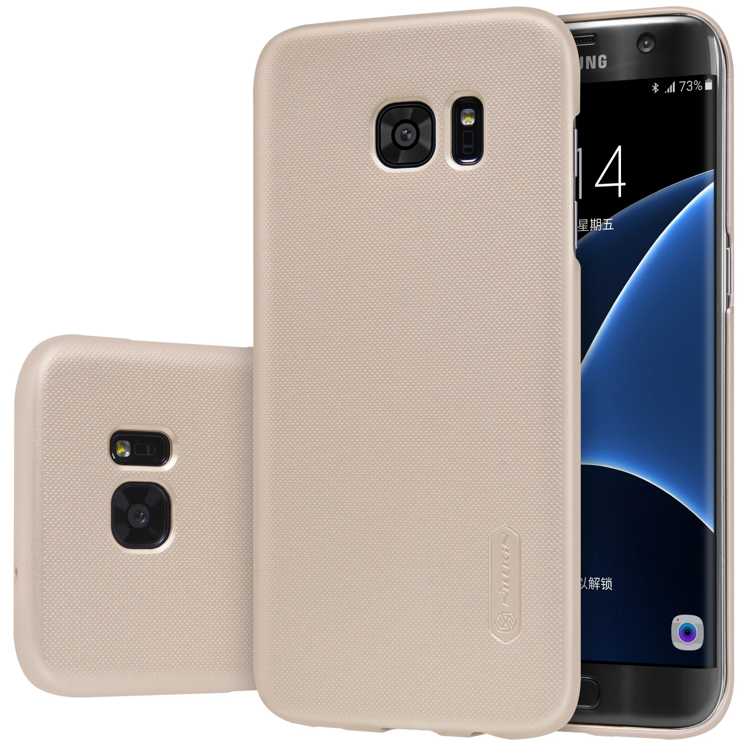 Nillkin Samsung Galaxy S7 Krašto Atveju Matinio Shield Galinio Dangtelio Aukštos Kokybės Matinio Korpuso Samsung Galaxy S7 Krašto
