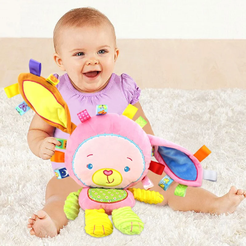 8 stilius Baby Pliušinis Žaislas Barškutis Lovelę Lovos Kabo Žiedas Varpas Minkštas Kūdikio Barškutis Anksti Švietimo Lėlės 20% nuolaida