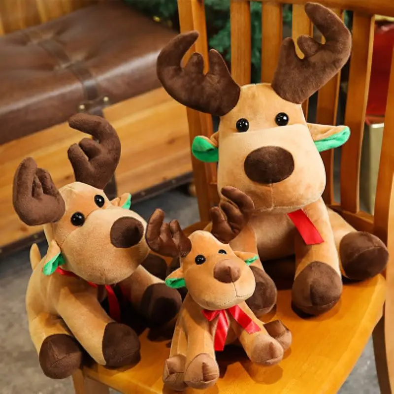 Naujų kūrybinių Briedis lėlės įdaryti Žaislas Kalėdų dovana vaikams, Draugei mielas Kalėdų dovana