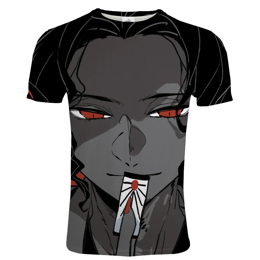 2020 Populiarus Anime T-shirt Demon Slayer Kimetsu Nr. Yaiba 3D Atspausdintas Vyrų Mados, O-Kaklo Marškinėlius Atsitiktinis Hip-Hop Streetwear marškinėliai
