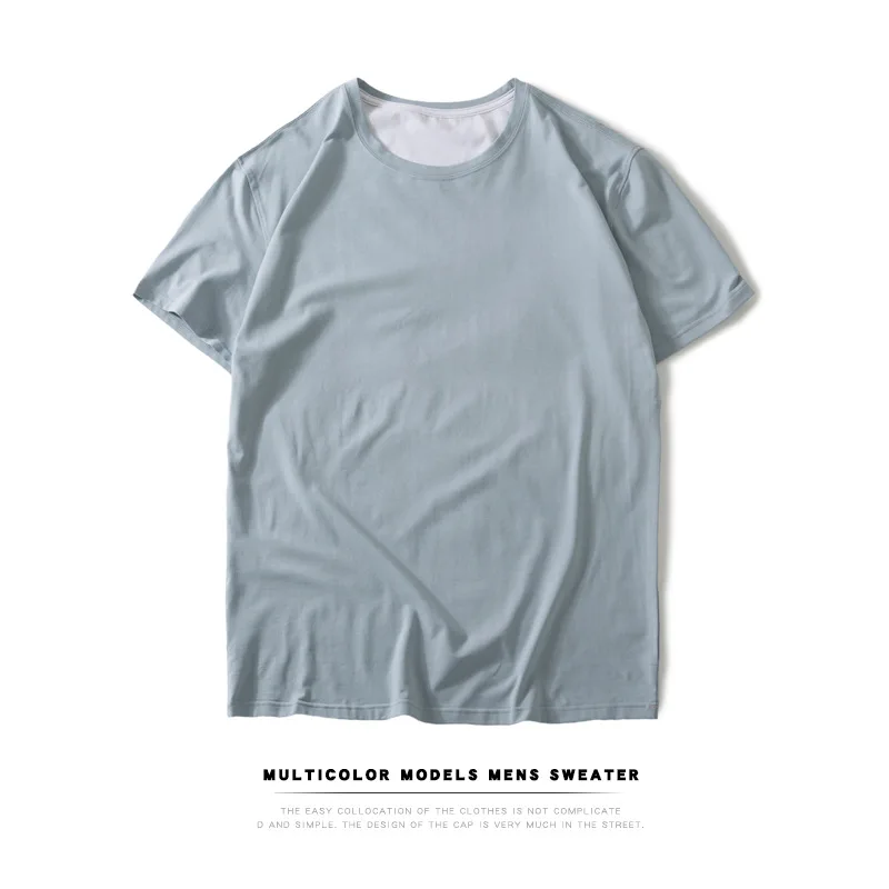 Vyriški medvilniniai short-sleeve t-shirt tuščią vientisos spalvos Plius Dydis harajuku vyrų T-shirt klasės drabužių kultūra reklamos marškinėliai