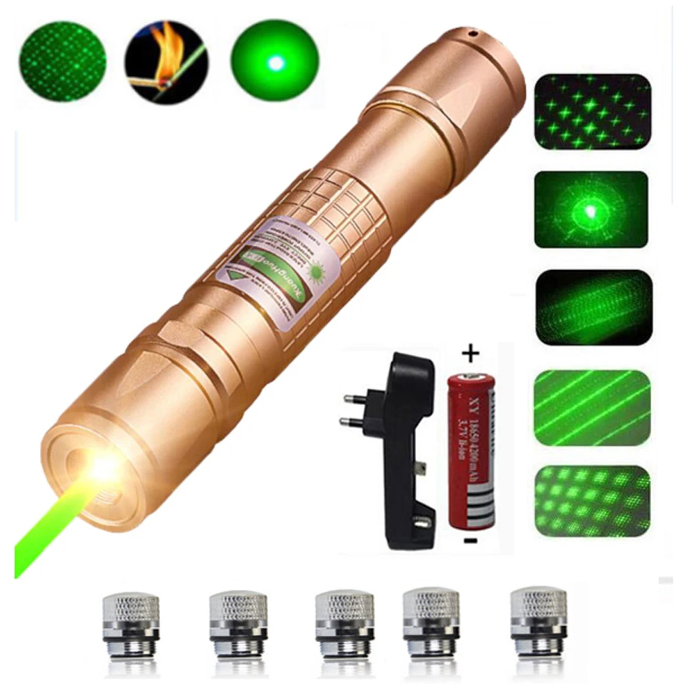 Taikytoją medžioklės žalia lazer didelės galios taktinis Lazerio akyse Pen 303 Deginimas laserpen Galingas žibintuvėlis laserpointer