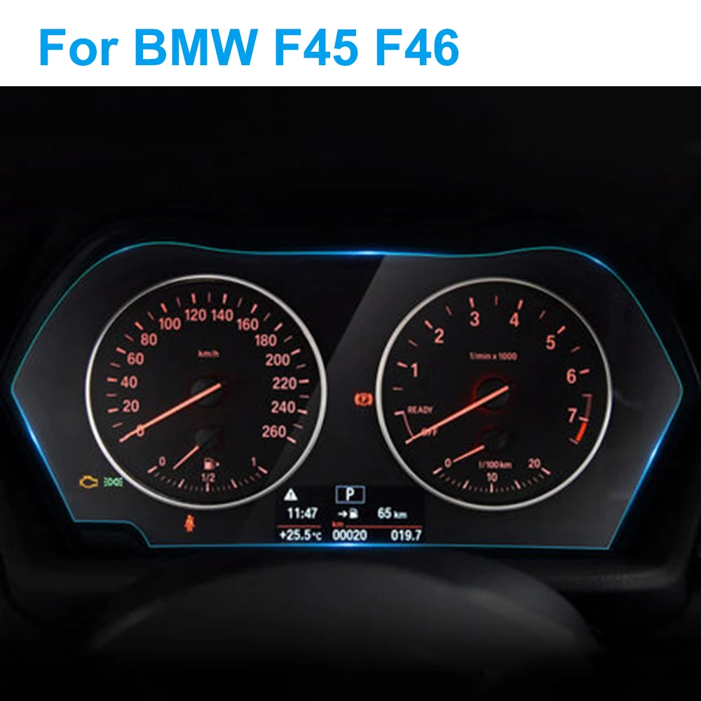 Automobilio Prietaisų Skydelyje Screen Protector, Mercedes, BMW F45 F46 Gran Active Tourer 2 Serija Interjero Apsauginės Plėvelės Priedai