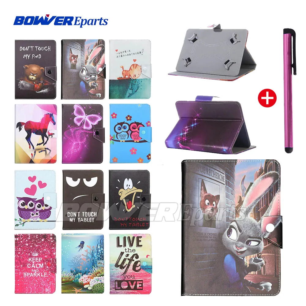 Universal Case Cover For Samsung Galaxy Tab 10.5/10.1/9.7 colių SM-T720/T725/T510/T515/T830/T835/T590/T595/T580/T585/T530/T520