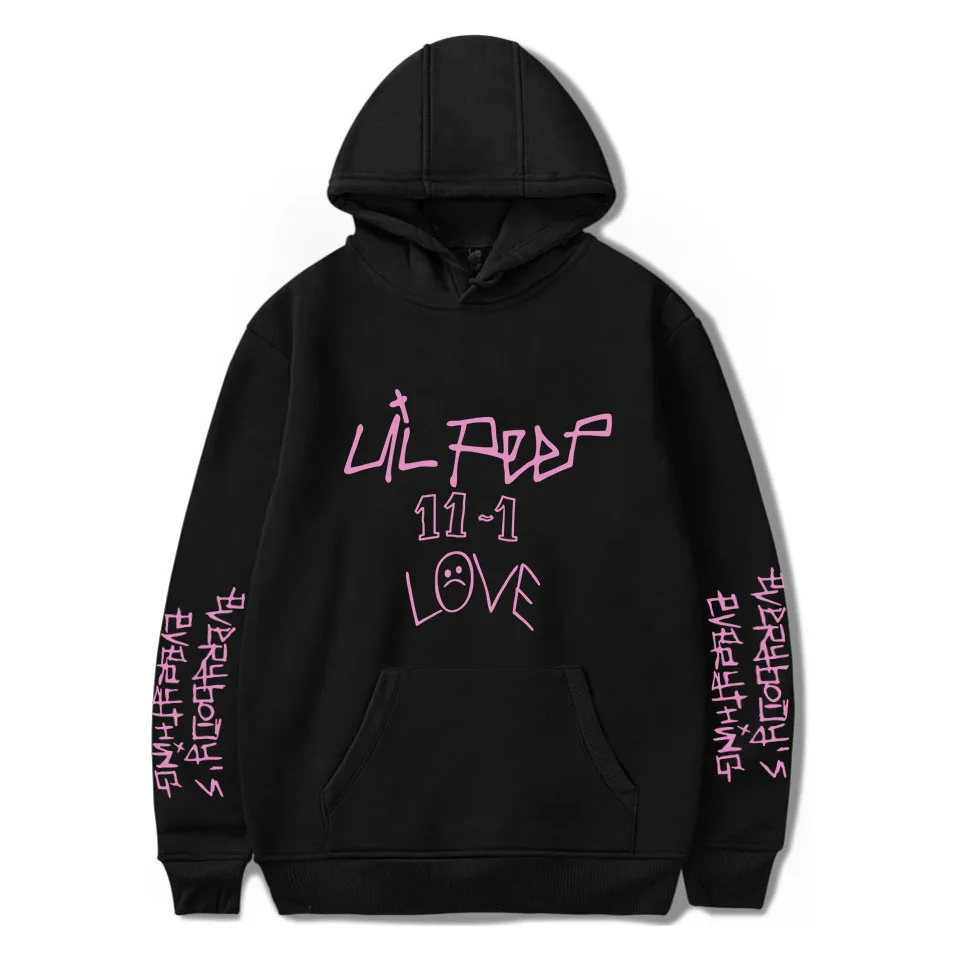 Paprastas Stilius Lil Peep Hoodies Rap Hiphop LilPeep Pora Palaidinukė Harajuku Streetwear Megztinis Su Gobtuvu Striukė Plius Dydis