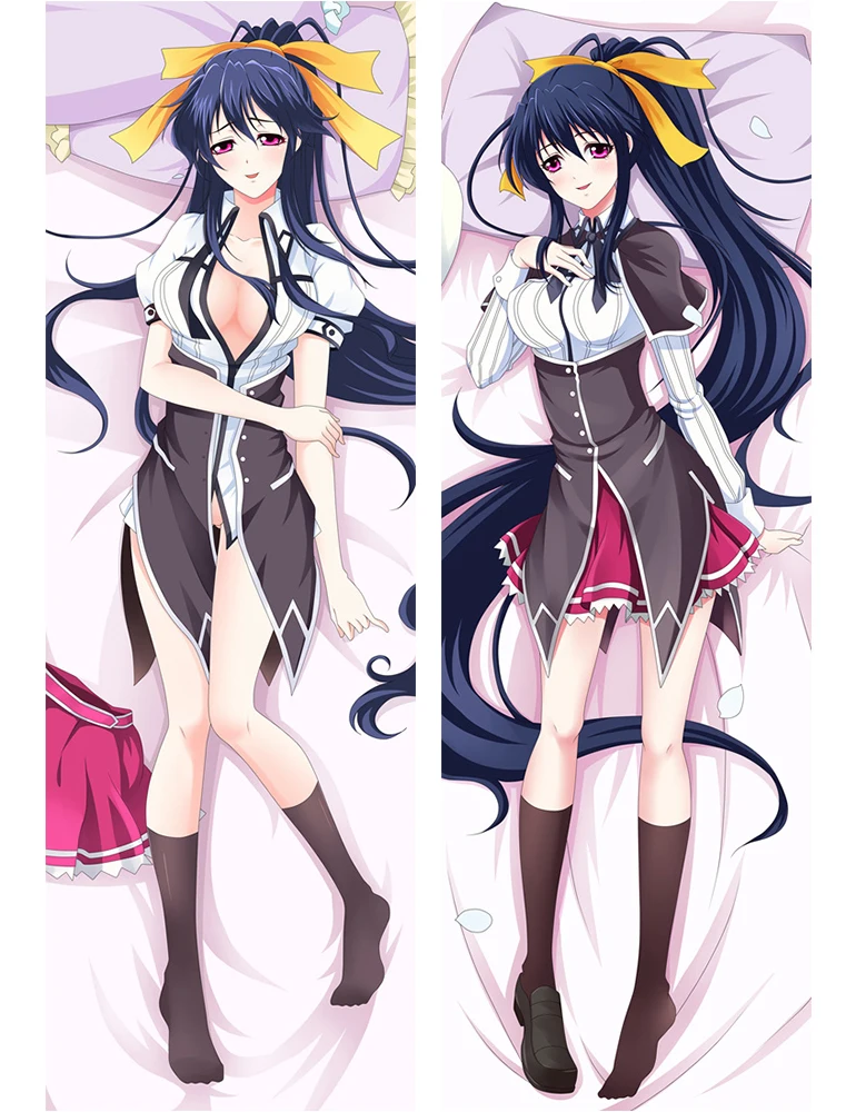 Naujas Sexy Girl Anime High School DxD Pagalvių užvalkalus Dakimakura Atveju 3D dvipusis Patalynės Kūno Hugging Užvalkalas 05