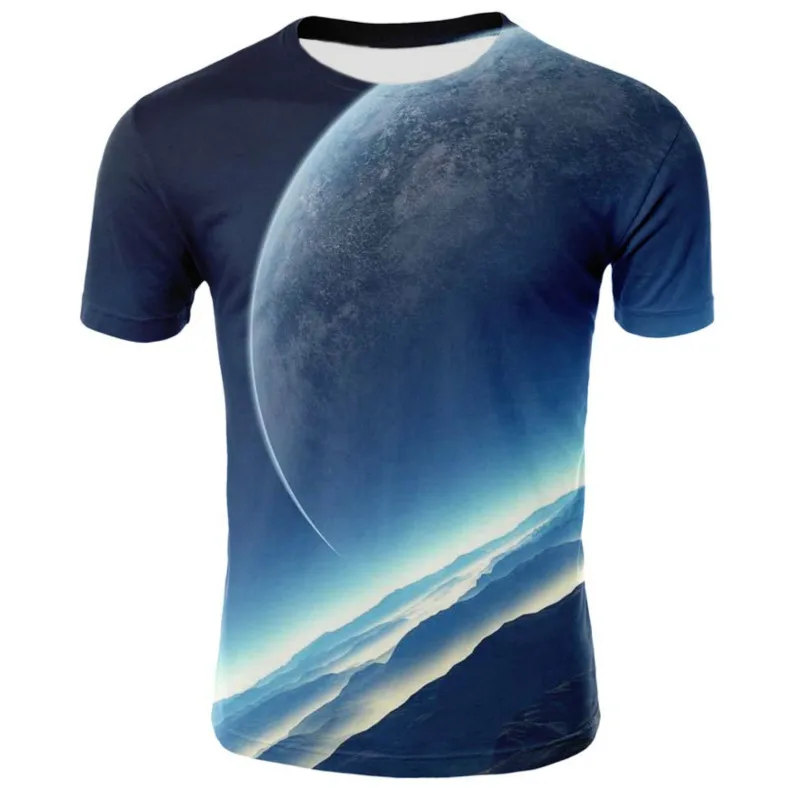 Vasaros žvaigždėtas dangus t-shirt, 3D žvaigždėtas dangus print t-shirt vyrai mada trumpomis rankovėmis t-shirt gatvės įdomus galaxy kosmoso vyrų drabužiai.