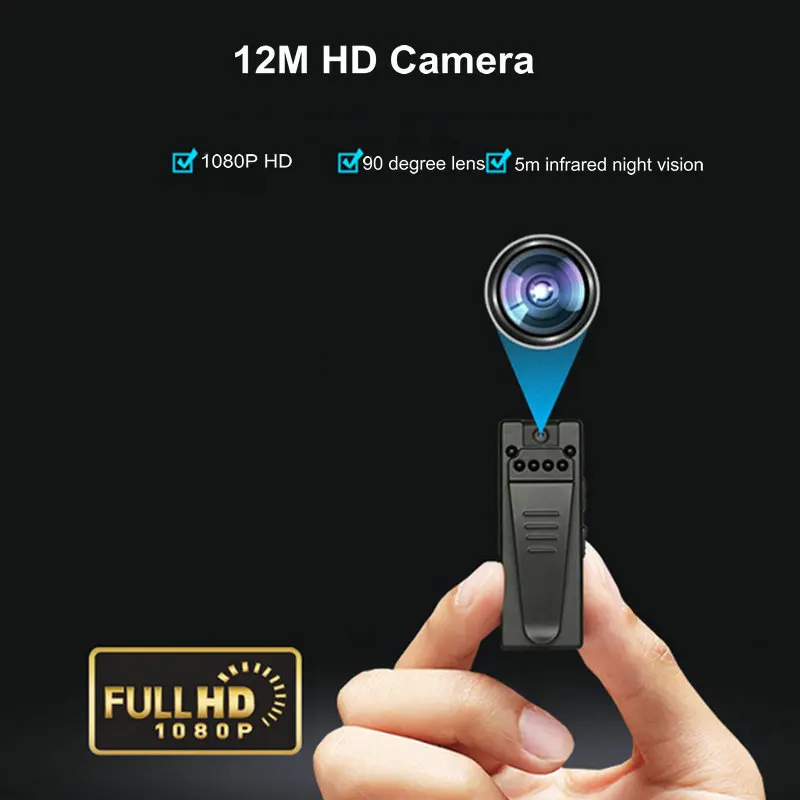 Mini WiFi Kamera HD 1080P Jutiklis Naktinis Matymas vaizdo Kameros Judesio DVR Mikro Kamera, Sporto DV Vaizdo Belaidžio Mažas Fotoaparatas Įrašo cam