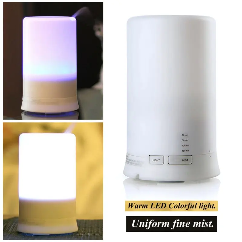 3 in1 USB Naktį, Šviesos, Elektros Kvepalų eterinis Aliejus Ultragarso Sausas LED Difuzorius Aromathera Apsaugoti Oro Drėkintuvas