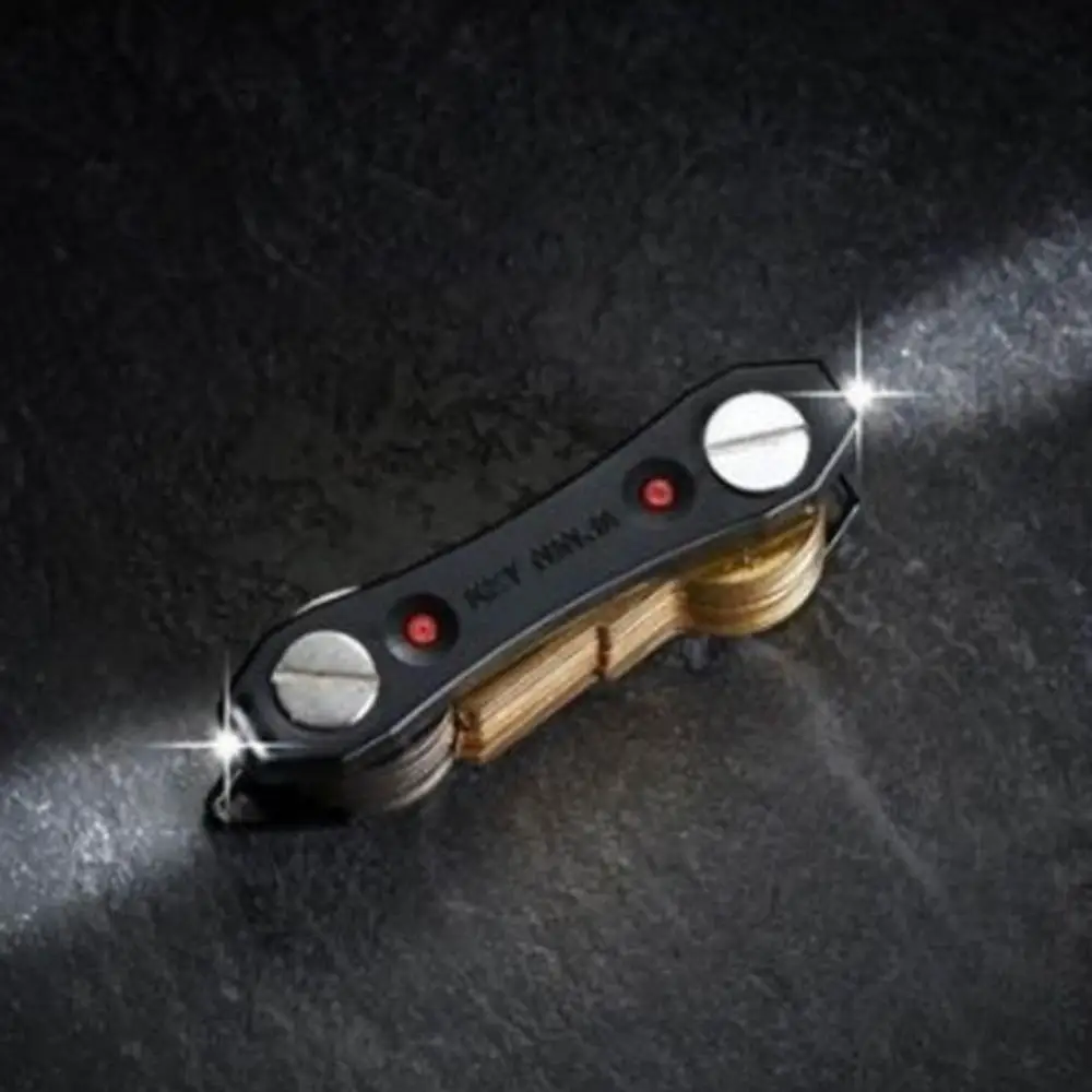 Smart Raktų pakabukas Organizatorius Įrašą Kataloge Keychain Kompaktiškas Raktas Organizatorius Su LED Žibintai, Butelio Atidarytuvas