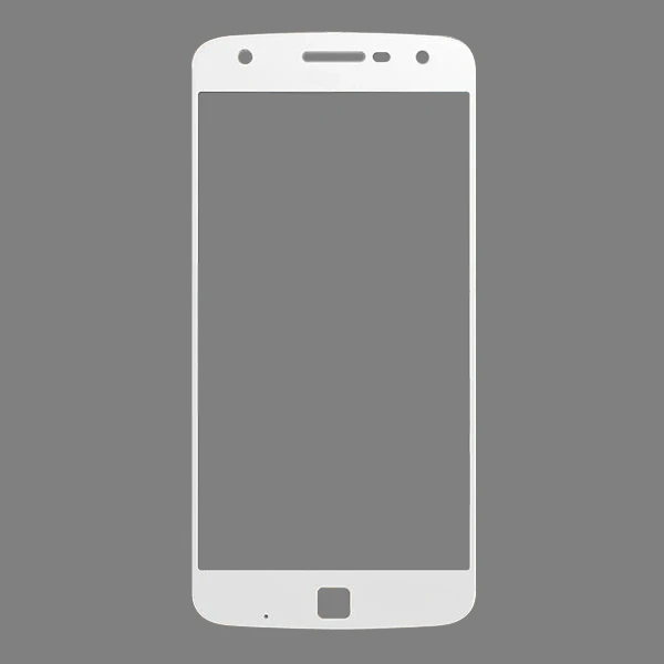 LOVAIN 10vnt/Daug Juoda-Balta Motorola Moto Z Žaisti Droid Priekinis Stiklas 5.5