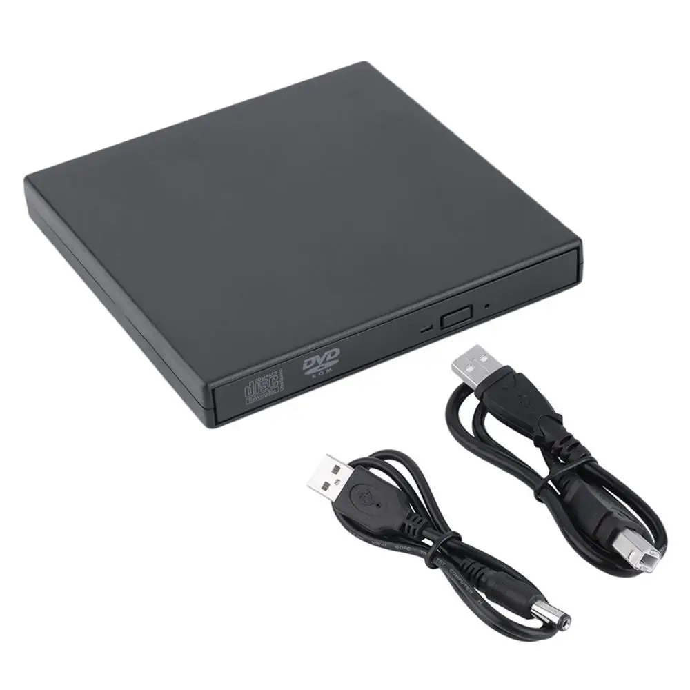 USB 2.0 Išorinis DVD Combo, CD-RW įrašymo įrenginį CD+-RW DVD ROM Juoda Karšto