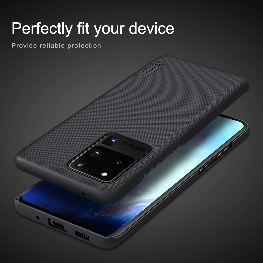 Samsung Galaxy S20 Plus Ultra 5G A51 A71 Padengti NILLKIN Super Matinio Shield matinis sunku galinį dangtelį Mobiliojo telefono apvalkalas