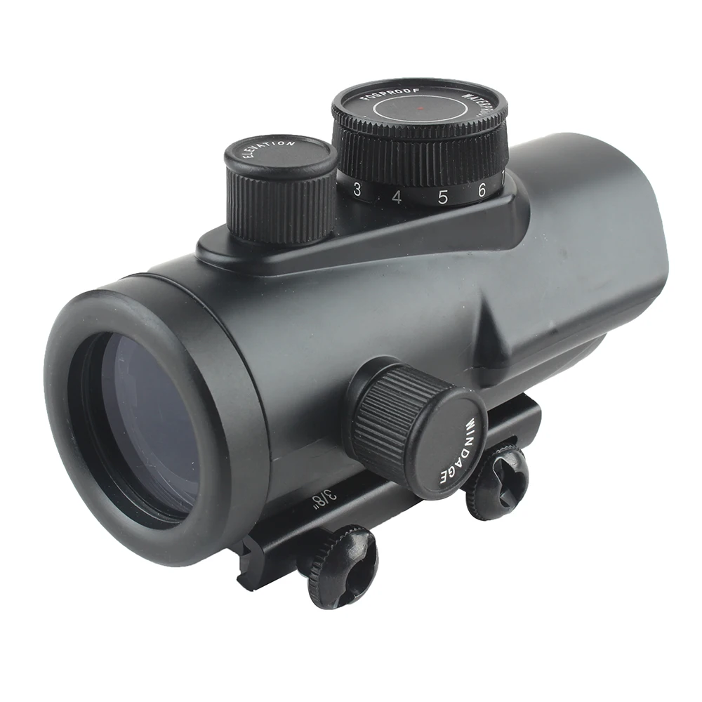Taktinis Red Dot Akyse taikymo Sritis Holografinis 1x30mm Lankytinų vietų, RGB RifleScope Optika Medžioklės Monokliai už 11mm/20mm Geležinkelių