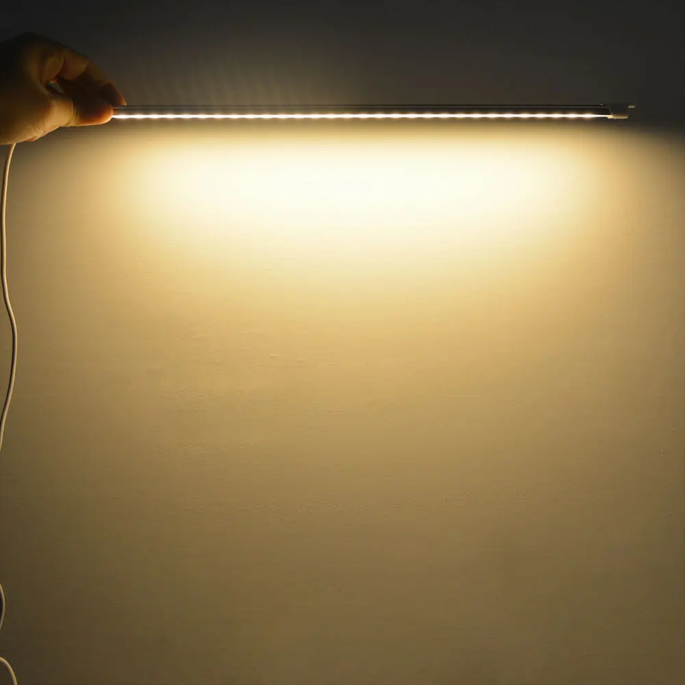 Naujas LED stalo lempa 5V 35cm Portable LED USB Kietąjį Baras šviesos Knygą šviesos Vamzdis Standus LED šviesos Juostelės Naktį lightiing Skaitymo Lemputės