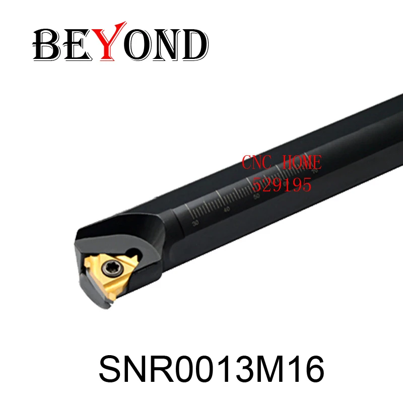 UŽ SNR SNR0013 SNR0013M16 JIE vidinių sriegių Sriegimo įrankiai Tekinimo Toolholder 13mm Staklės, Pjovimo Įrankiai CNC Gręžimo Baras Utensili Tornio 16IR AG60