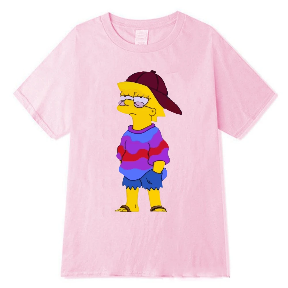 Simpsonai Bart Simpson Vasaros T-shirt Juokinga, Hip-Hop, T-marškinėliai Vyras