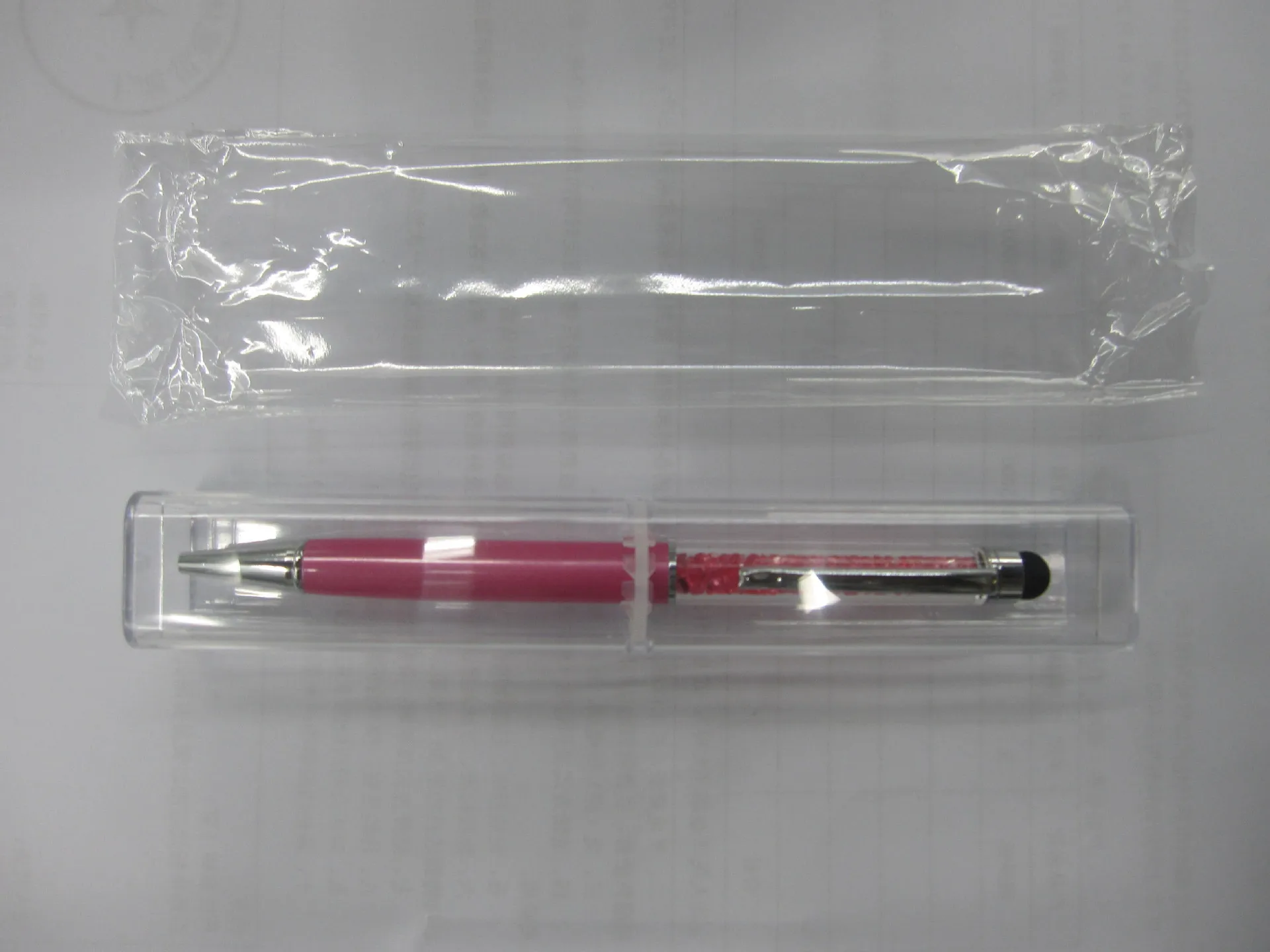20pcs/daug Prabangos pieštuko atveju kristalų tušinukas, dovanų dėžutėje gali reklaminių kristalų pen dovana atveju stylus dėžutę